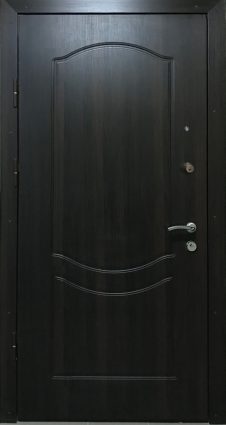 Стальная входная дверь в дом ДВ-2/1 (с зеркалом) Премиум