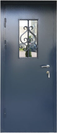 Железная дверь входная для частного дома ДВН-8 Стандарт